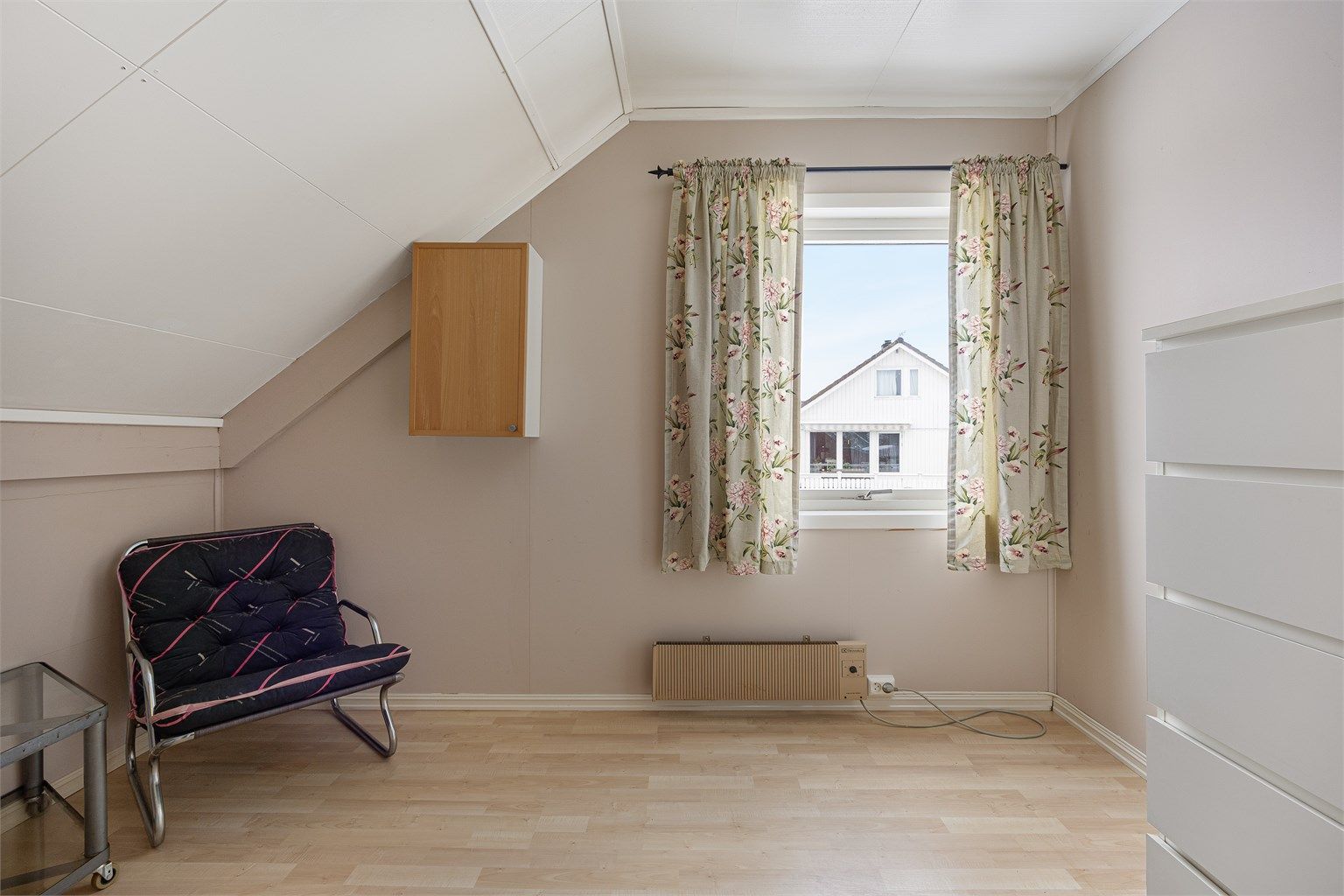 Det tredje soverommet kan også benyttes som kontor eller lekerom.