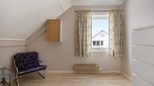 Det tredje soverommet kan også benyttes som kontor eller lekerom.