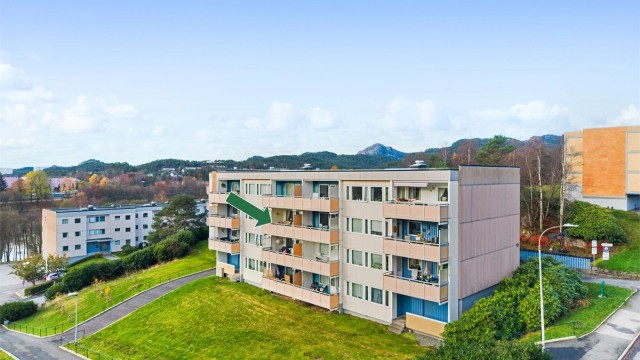 Attraktiv 3 roms leilighet i 2. etasje