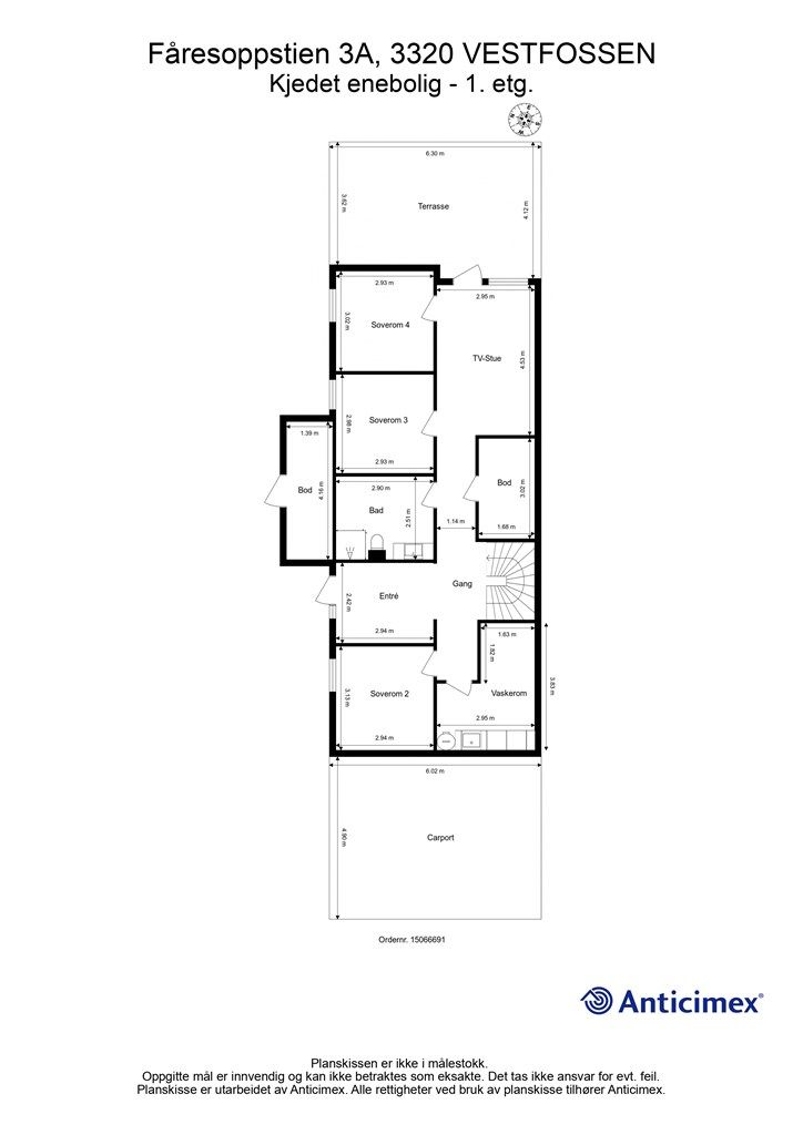 Plantegning - 1. etasje