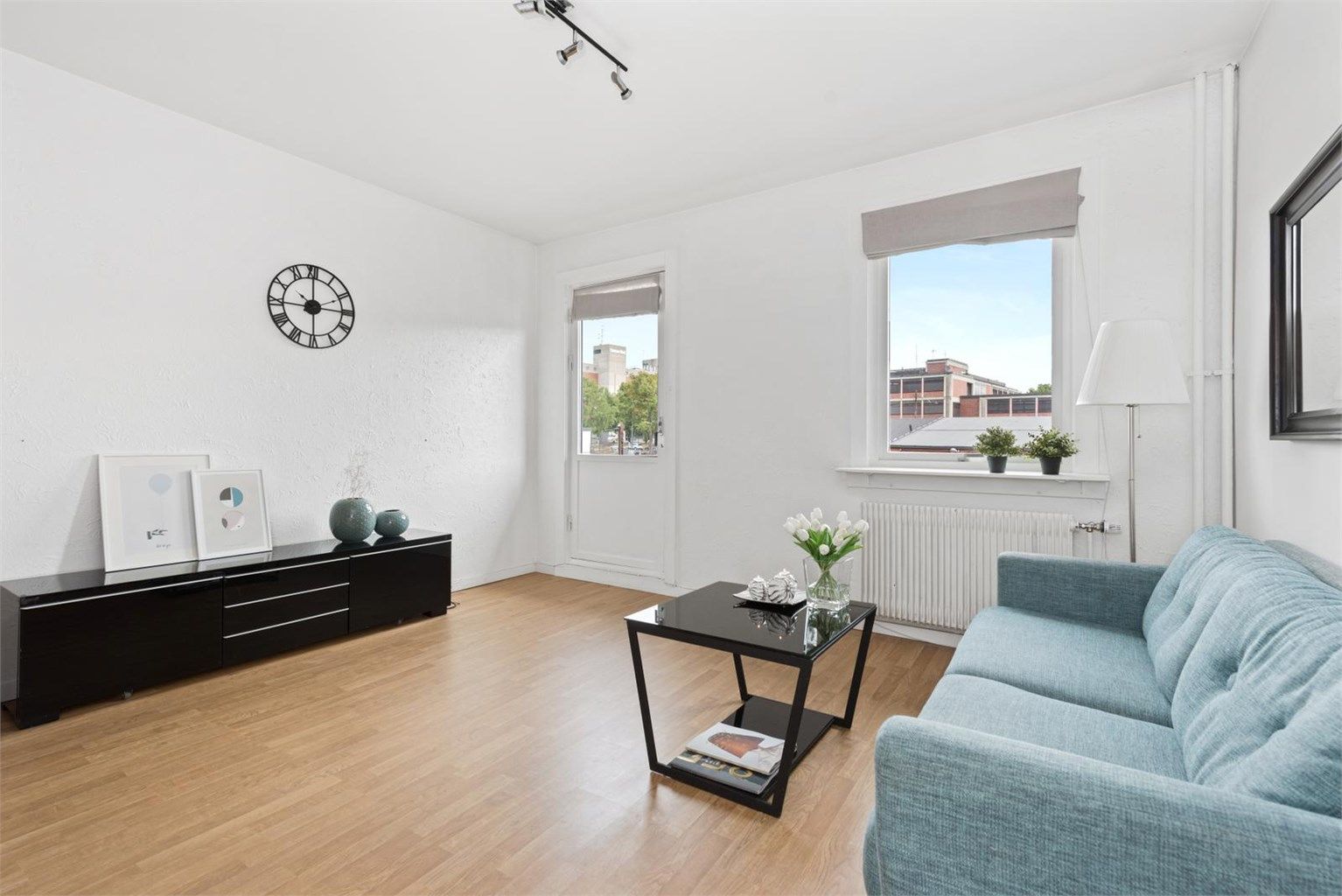 En lys og sentral 4-roms leilighet på Majorstua.