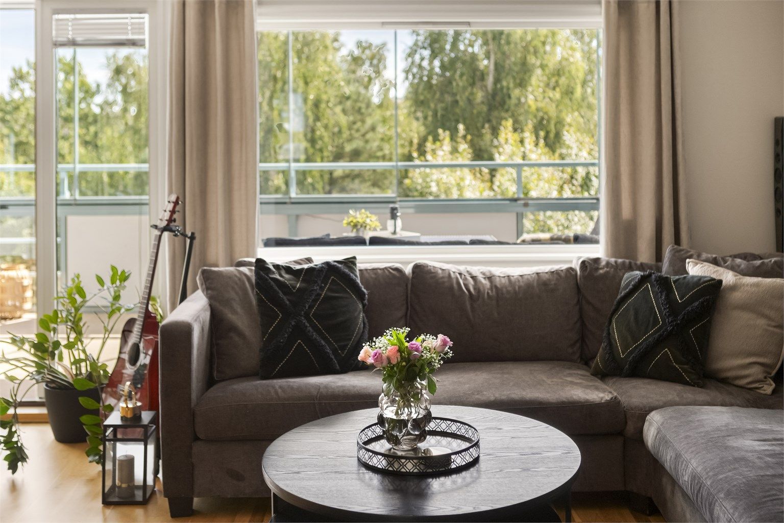 Nydelig utsyn og uten innsyn fra naboer