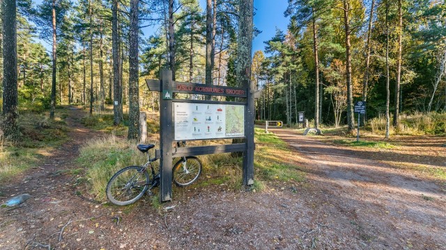 Kort vei til marka med turstier i Lillomarka, tilgjengelig hele året.