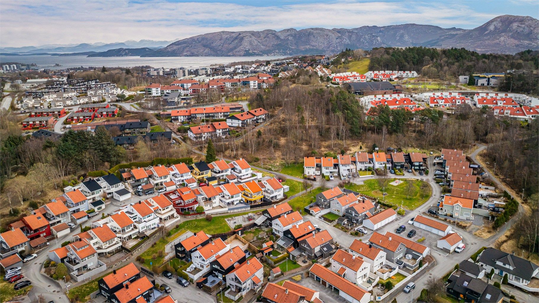 Etablert boligområde. 