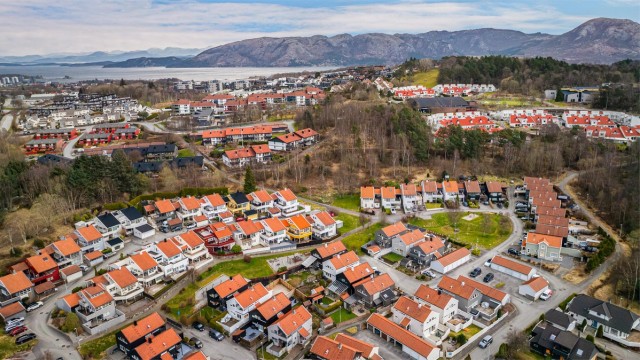 Etablert boligområde.