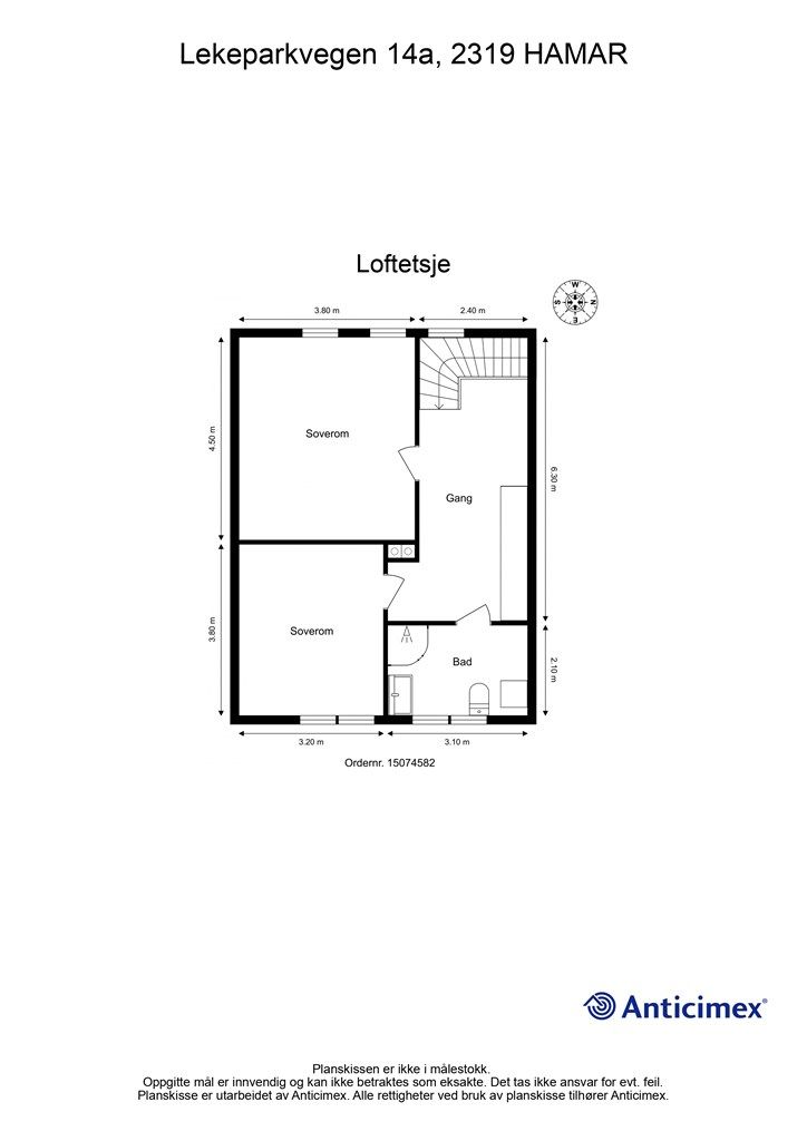 Plantegning 2.etasje