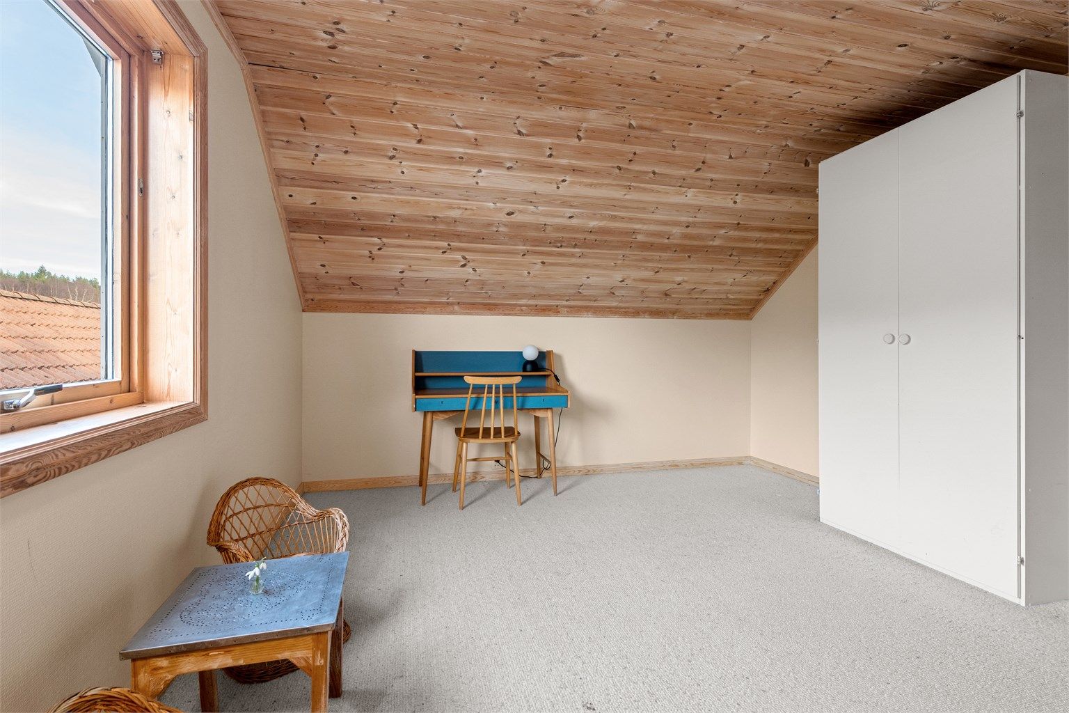 Soverom mot nord i 2. etasje