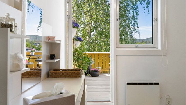 Utgang til takterrassen