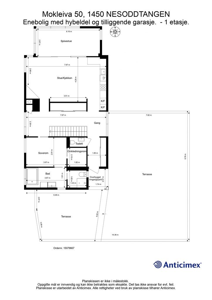 Plantegning 1. etasje