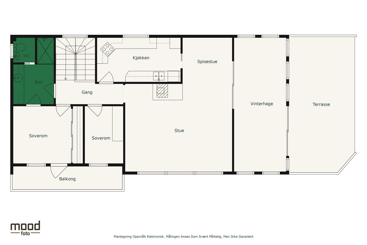 Plantegning hovedplan