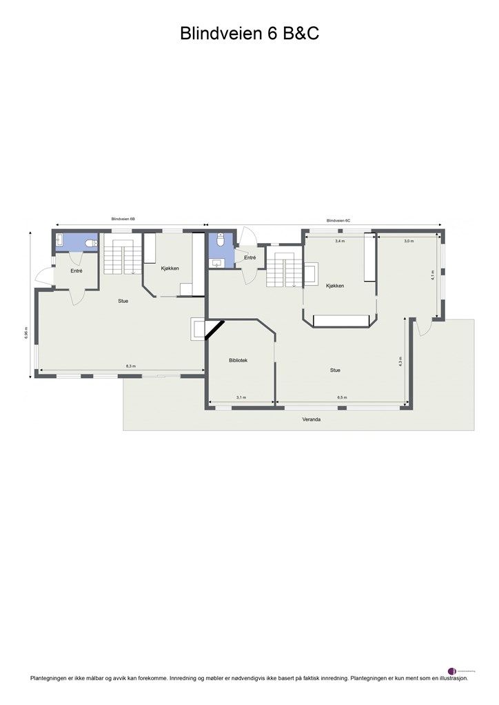 Plantegning - 1. etasje