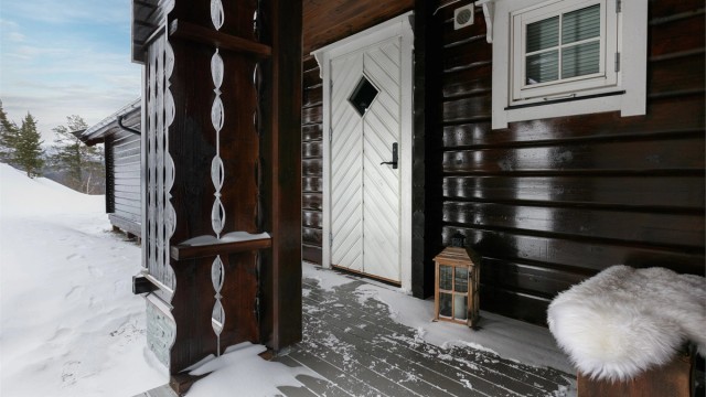 Overbygd inngangsparti