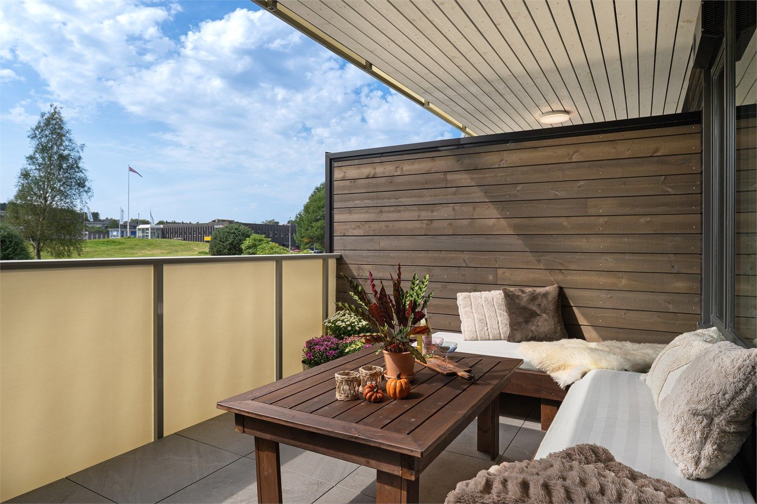 Perfekt sted å samle venner og familie på grilling på fine dager. 