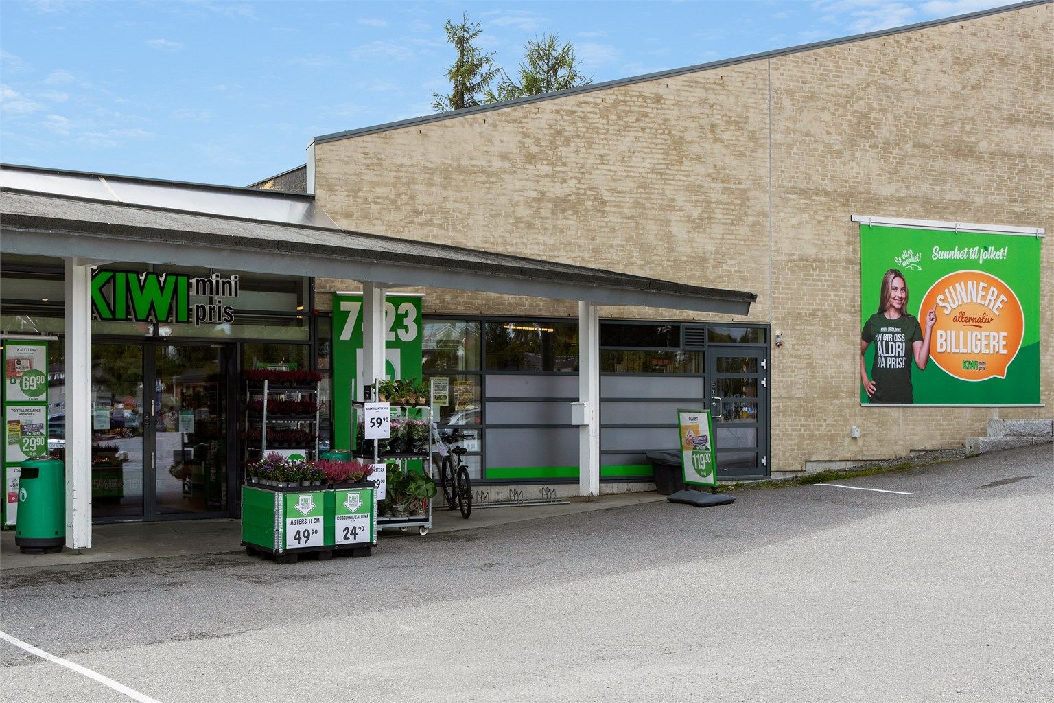 Kiwi Tomter gjør hverdagsinnkjøpene enkle og effektive.