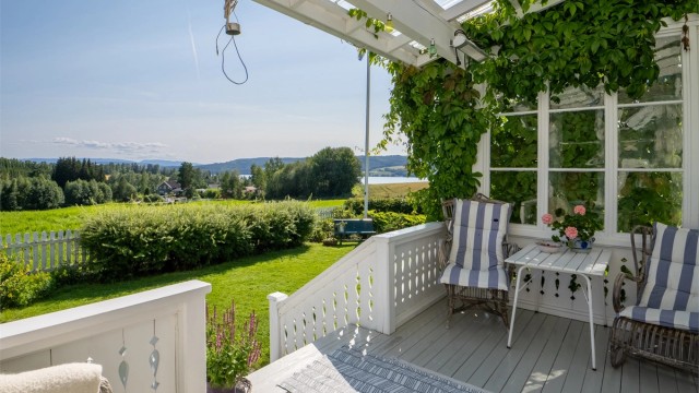 Nydelig utsikt og gode solforhold