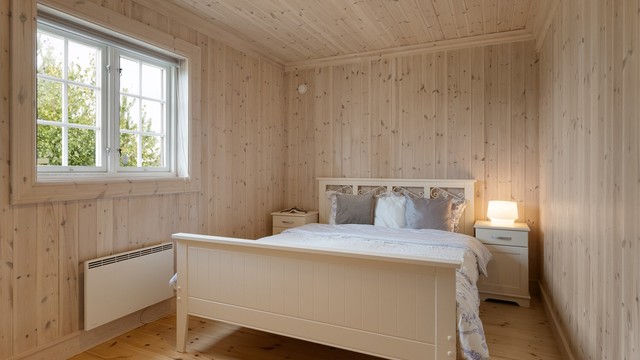 De tre soverommene gir fleksible bruksmuligheter og god plass til familie og gjester.