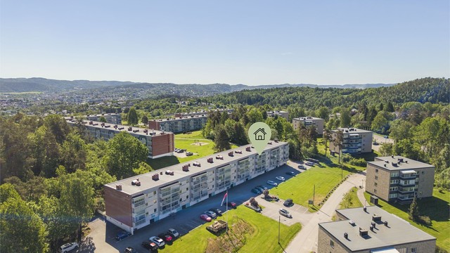 Leiligheten har vestvendt og solrik balkong. Foto: Danny Twang