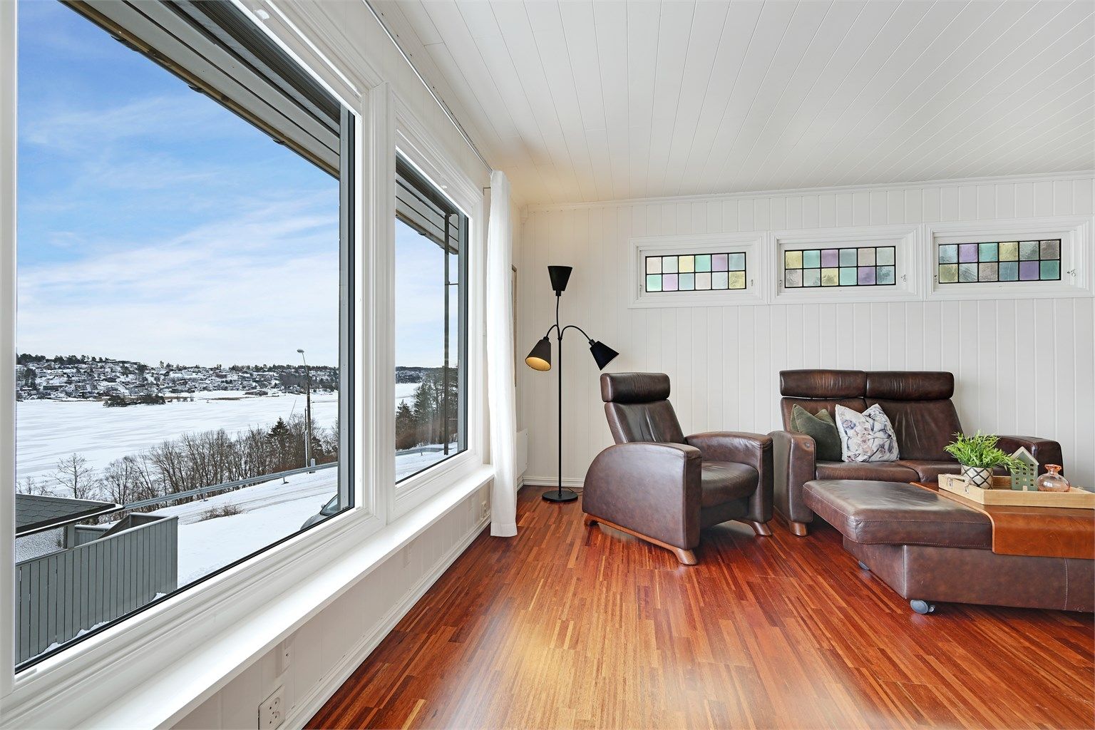 Utsikt mot Færder/Nætterøy.