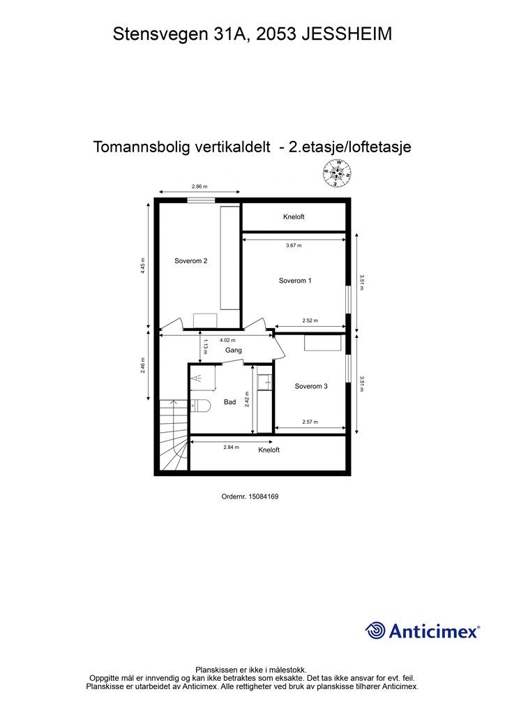 Plantegning 2.etasje