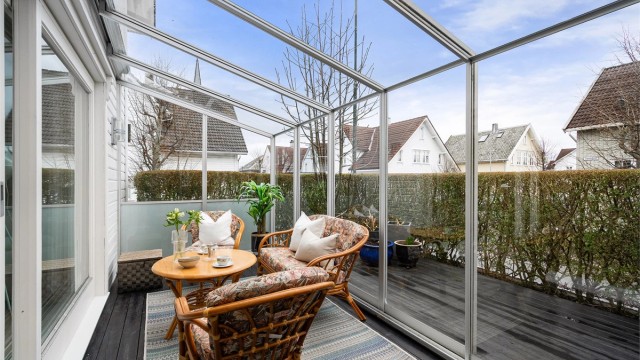 Hagestue som forlenger sesongen og gir ekstra rom for hygge.
