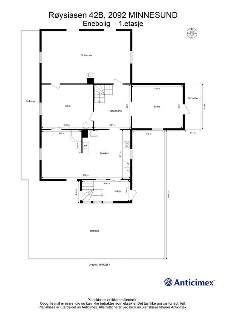 Plantegning 1.etasje