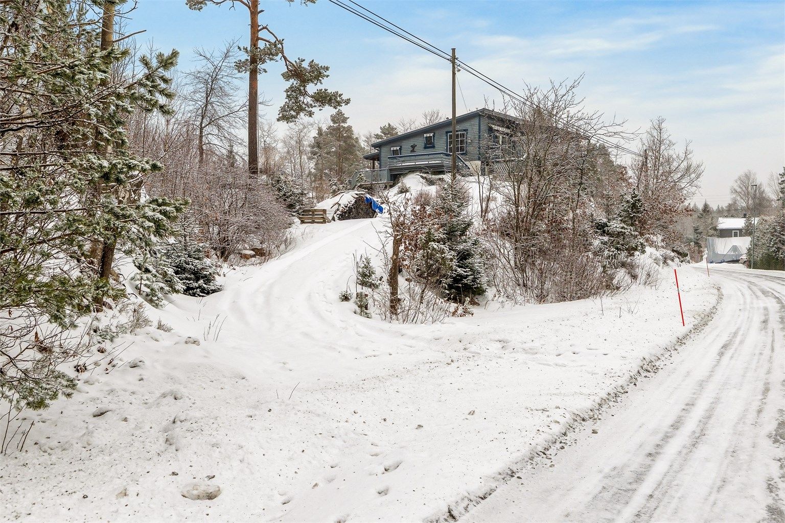 Enkel adkomst fra Valleveien.