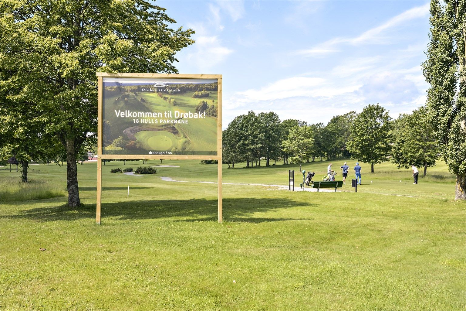 Flott og populær 18 hulls parkbane 