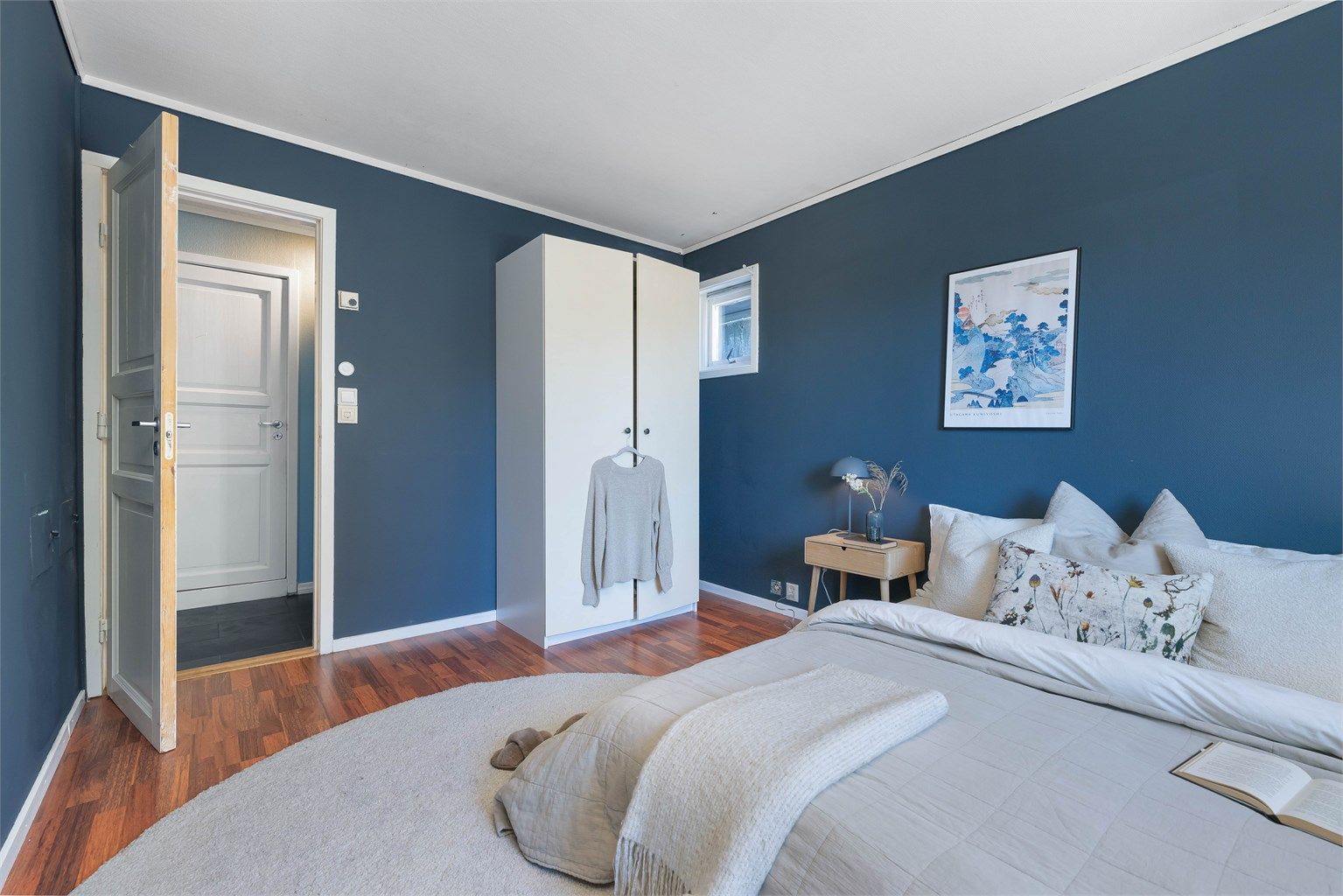 God plass til evt. et større garderobeskap om ønskelig