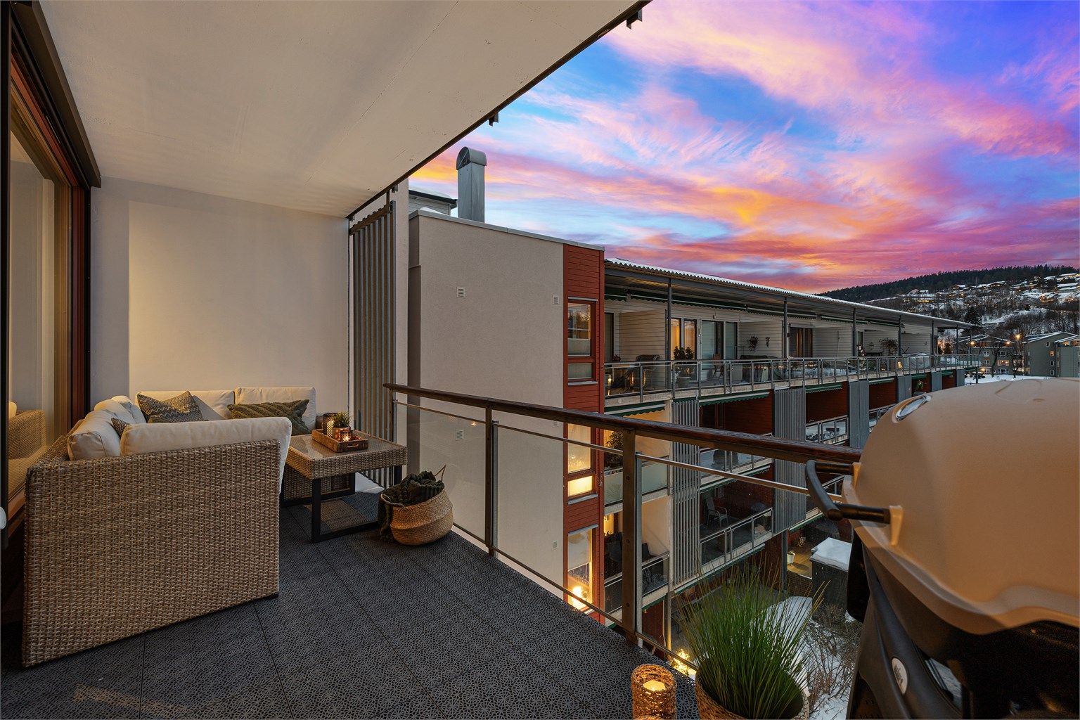 Her kombineres en tilbaketrukket atmosfære med en svært sentral beliggenhet