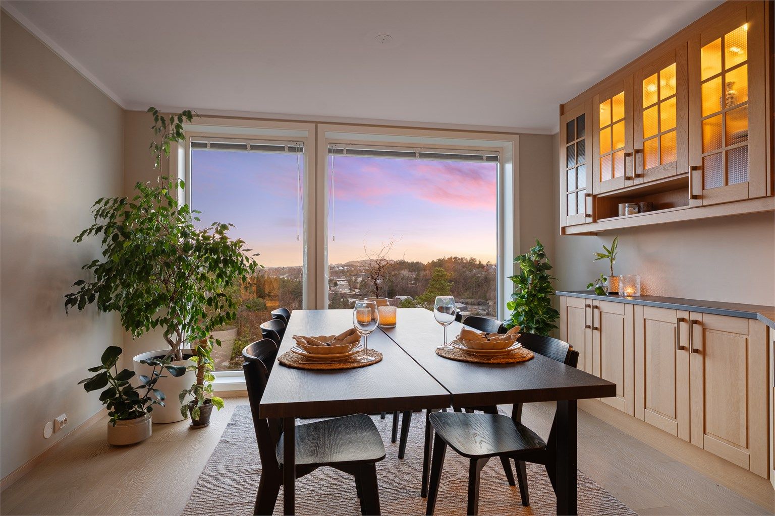 Deilig spisested med god utsikt