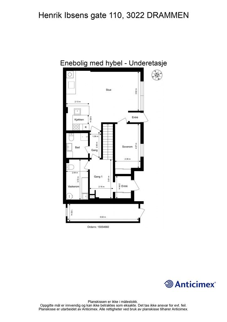 Plantegning sokkeletasje