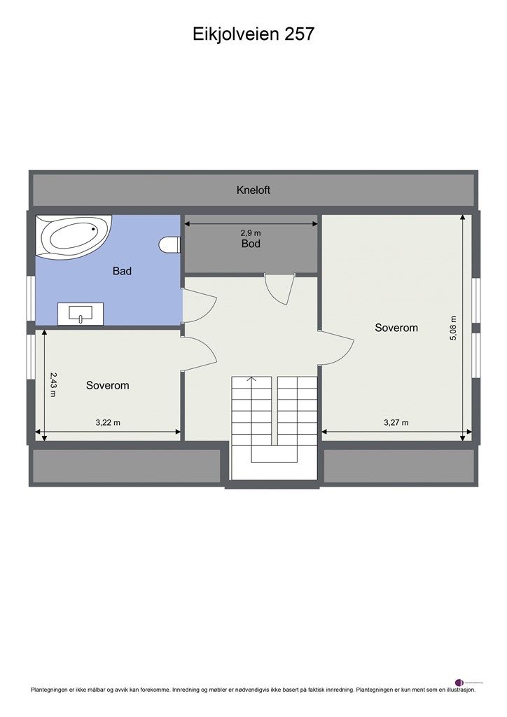 Plantegning 2. etasje