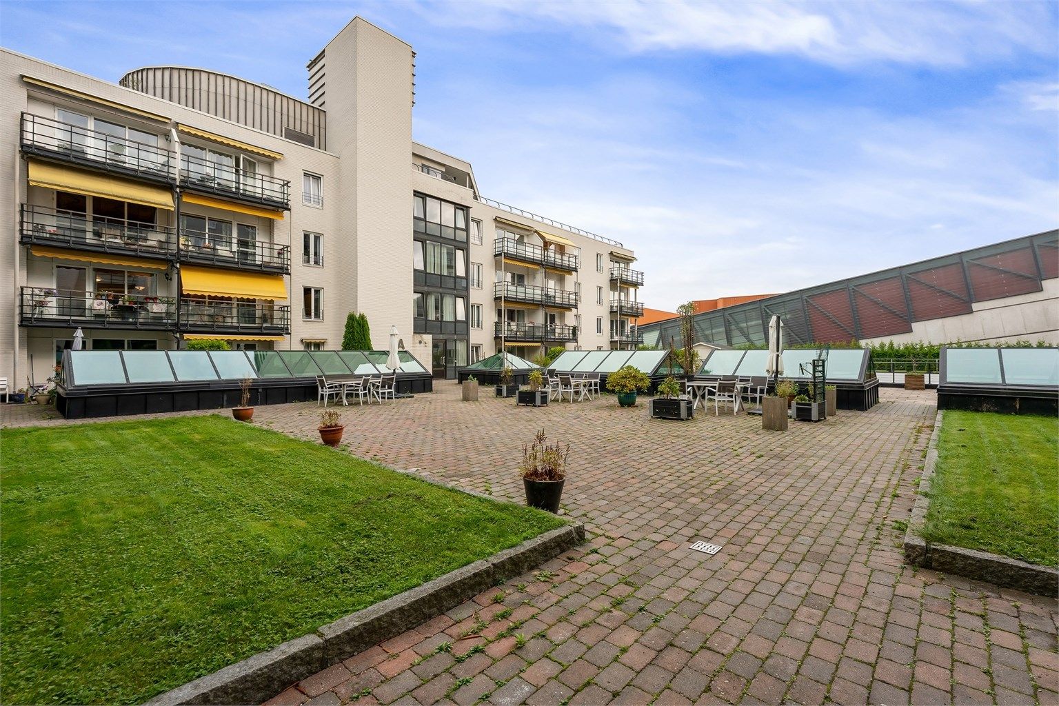 Sameiet har hyggelig fellesarealer