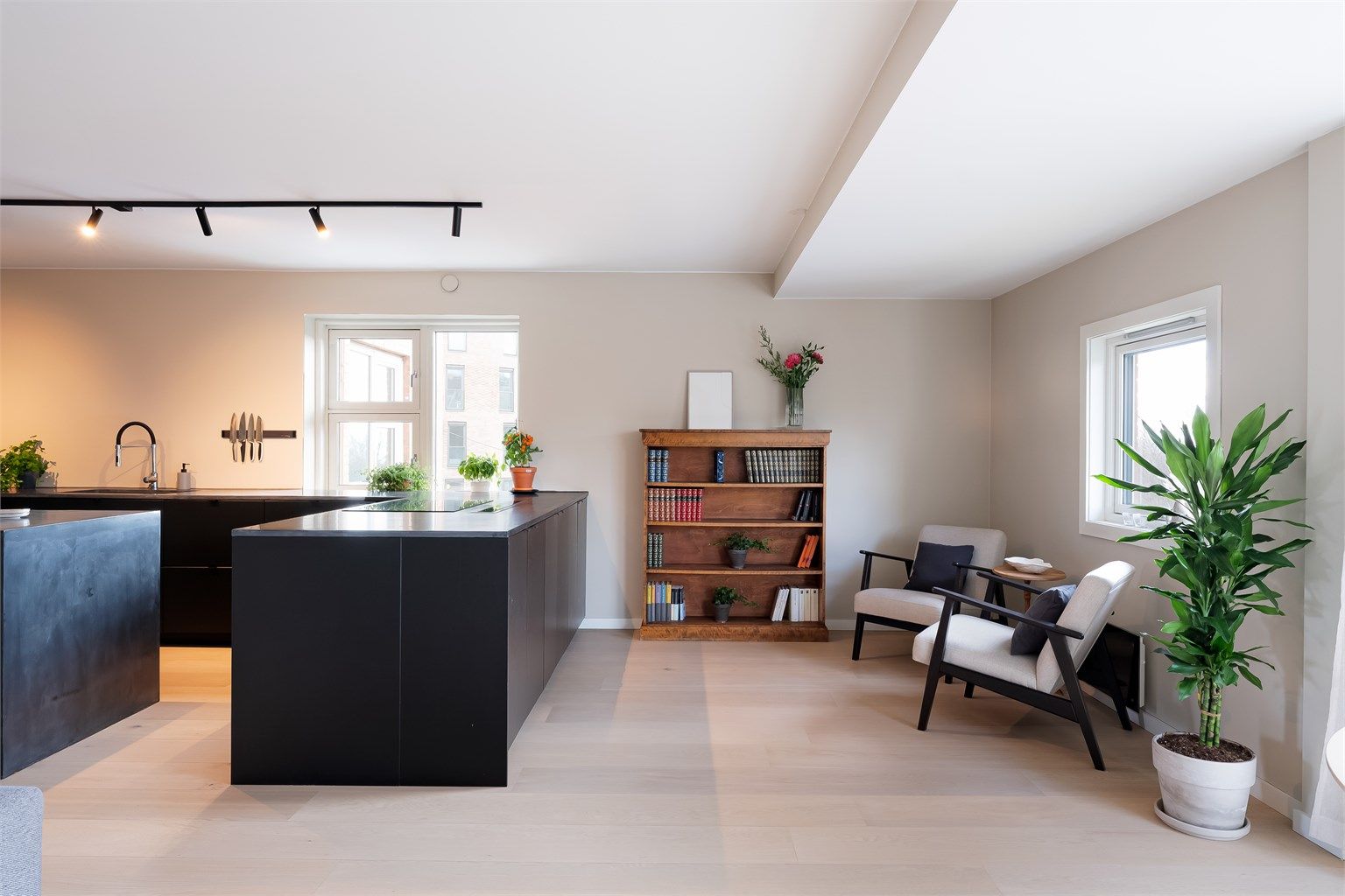 Her kan man innrede etter ønske og behov.