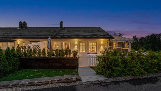Boligen har også terrasse