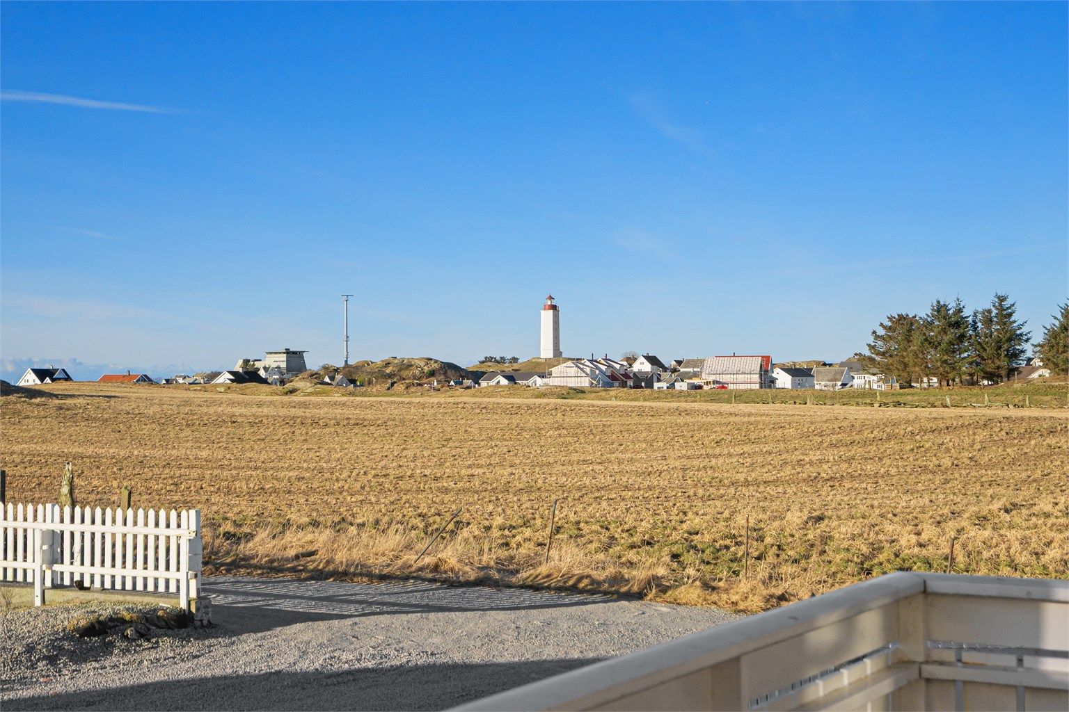 Utsikt mot Kvitsøy fyr.