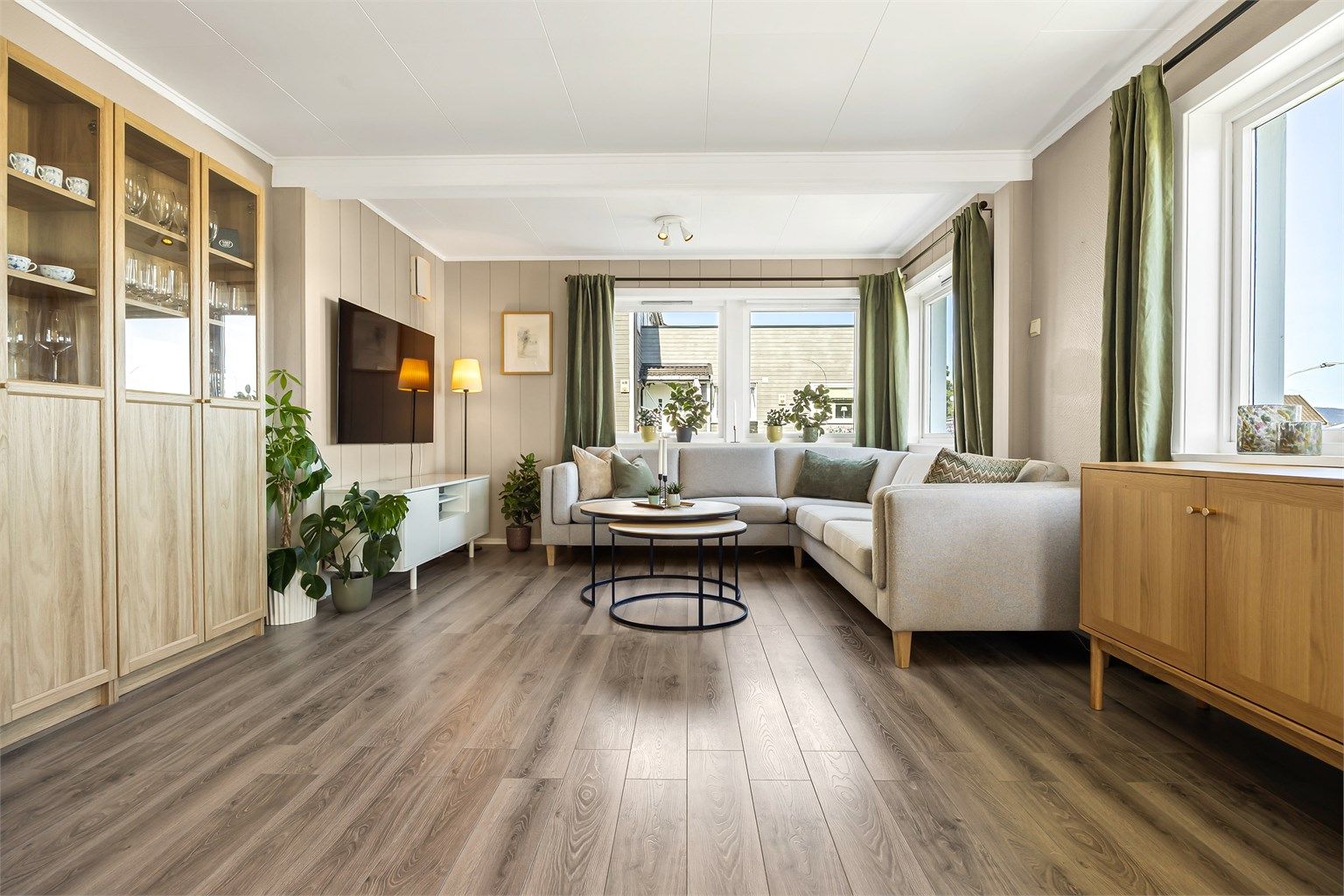 Plass til sofagruppe