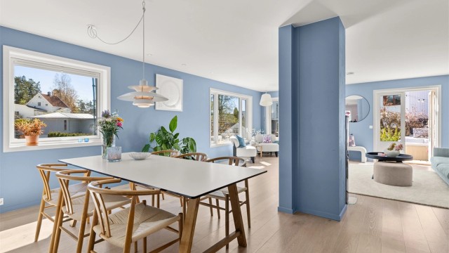 God plass til dekking av langbord