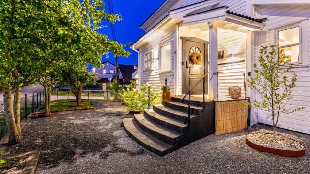 Gamleveien 46 presenteres av Krogsveen.