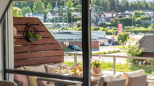 Bygningen ble bygget i 2018. Boligen er oppført etter byggeforskrifter som gjaldt på oppføringstidspunktet.