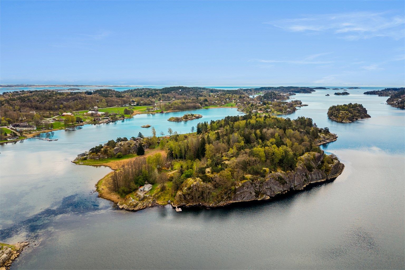 Velkommen til visning på vakre Storholmen - er perle i Mefjorden!
