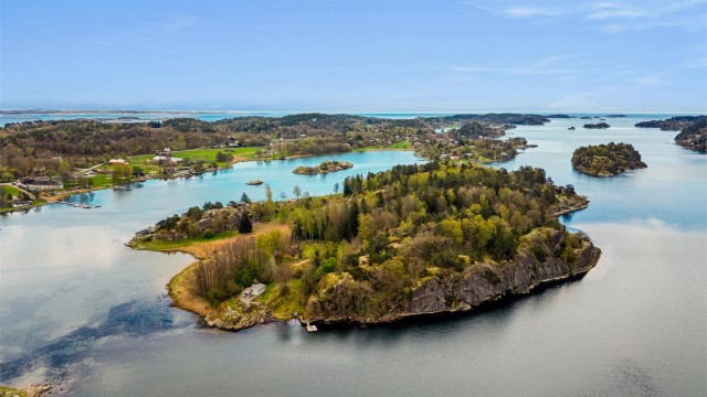 Velkommen til visning på vakre Storholmen - er perle i Mefjorden!