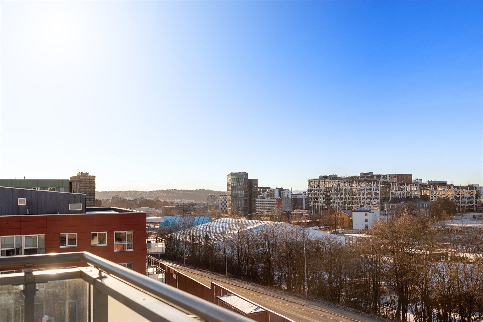 Fin utsikt mot Ekeberg og Løren - Foto: Eiendomsfoto