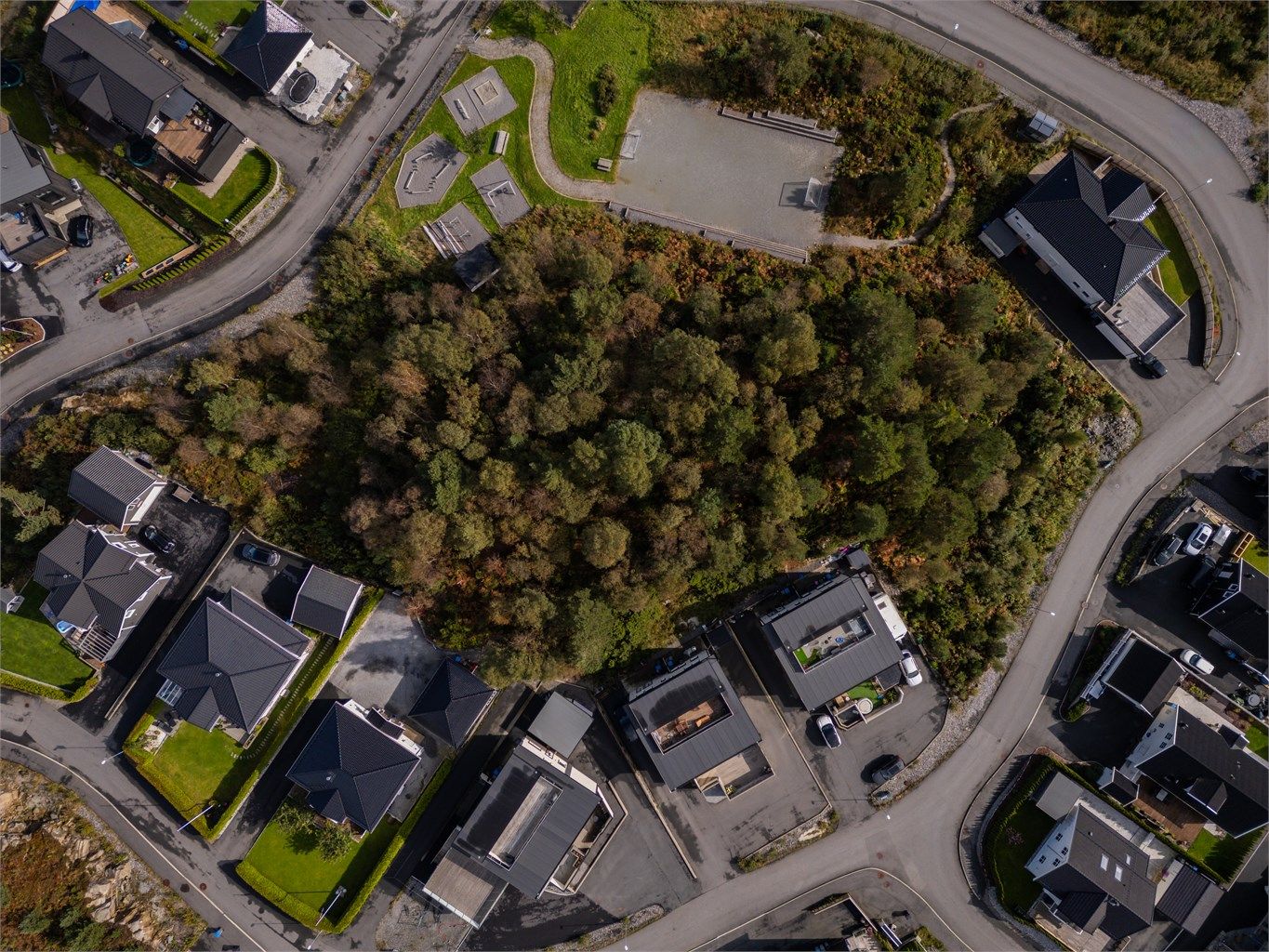 I dette nabolaget er rammene lagt for trivsel.