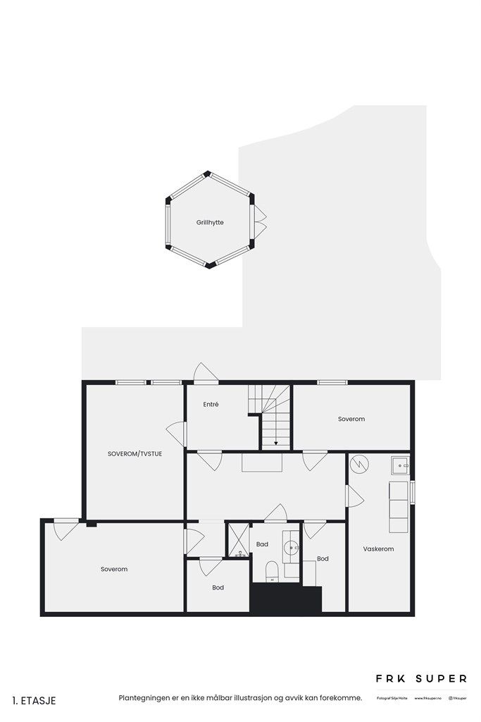 Planskisse underetasje