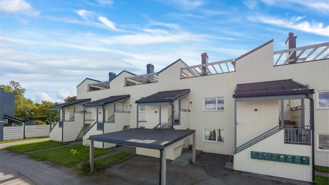 Velkommen til Lensmann Haaversens Vei 169! Presenteres av Jørgen Gabrielsen v/Krogsveen.
Foto: Espen Edin Døhlen