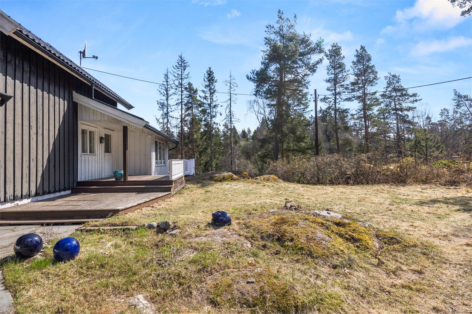 Hage/terrasse mot sydvest - Roald Amundsens vei 2
