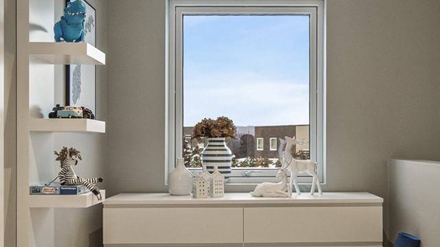 Gang i 2.etasje kan også enkelt gjøres om til den perfekte kontorplass