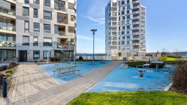 Å bo i Lervig brygge Pluss gir deg ekstra servicetilbud som gjestehybler og fellesrom til leie, treningsrom og bemannet resepsjon.