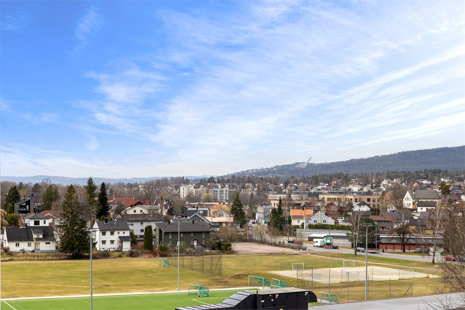 Utsikt fra terrassen